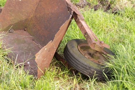 Old Broken Wheelbarrow Stock Photo Download Image Now Broken