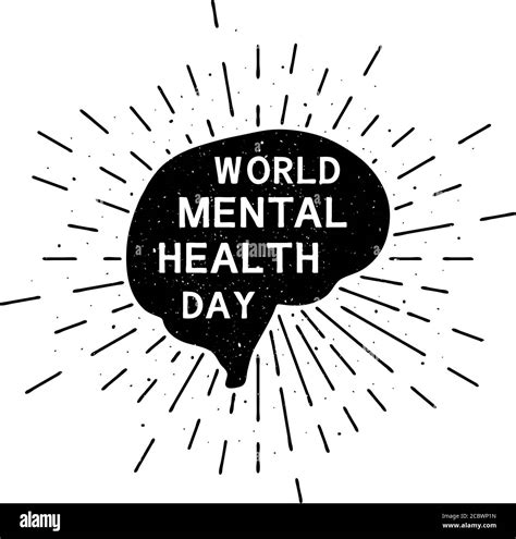 World mental health day Black and White Stock Photos & Images - Alamy