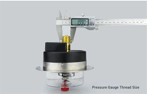 Npt Mm Electric Contact Pressure Gauge Axial Back Connection Type