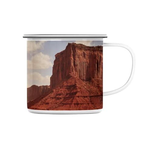 Mug En M Tal Emaill Monument Valley Arizona Etats Unis Paysage Sauvage