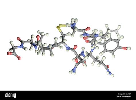 Oxytocin structure hi-res stock photography and images - Alamy