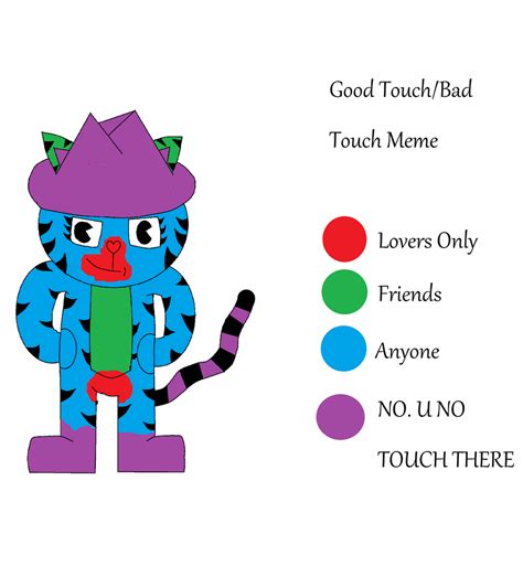 Good Touch Bad Touch Meme: Stripes by Stripesthetiger11 on DeviantArt