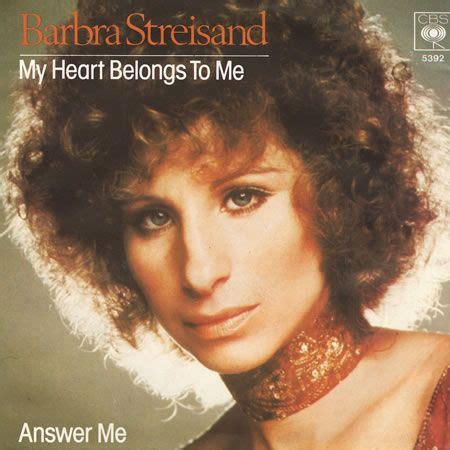 My Heart Belongs To Me By Barbra Streisand Free Piano Sheet Music