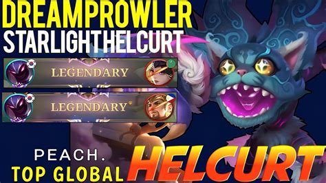 Dream Prowler Helcurt New STARLIGHT Skin Gameplay Top Global Helcurt