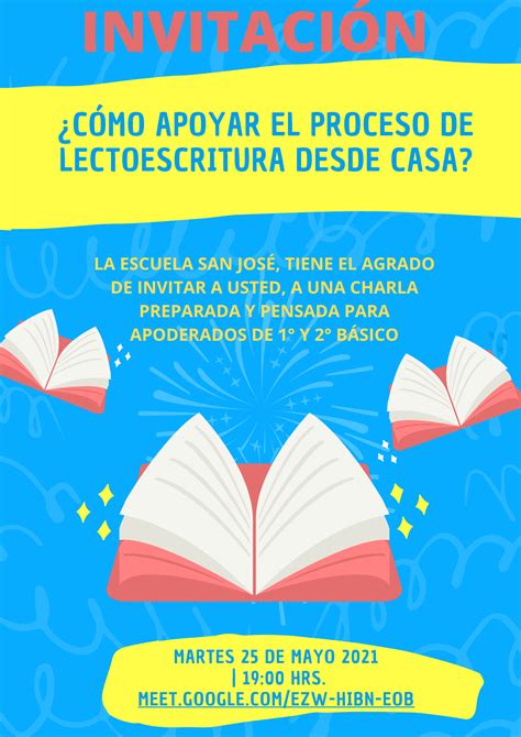 Invitamos Al Taller Para Padres Y Apoderados De Primeros Y Segundos