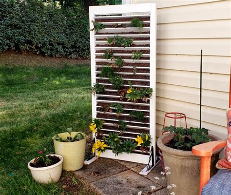 Spring Diy Standing Shutter Planter Habitat Charlotte Region Restore