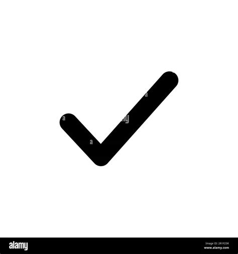 Check Mark Vector Check Mark Icon Tick Mark Symbol Vector Stock