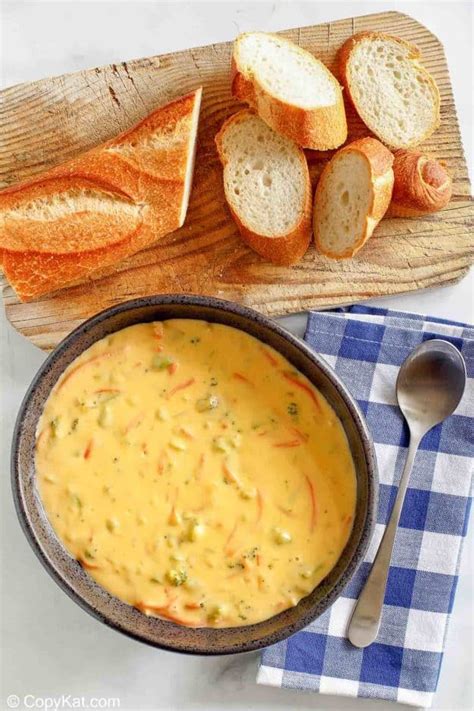 Panera Broccoli Cheddar Soup Recipe Video Copykat Recipes