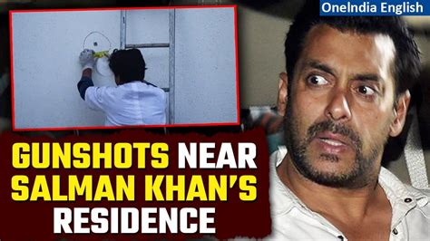 Salman Khans Mumbai Residence Rocked By Firing Police Investigating