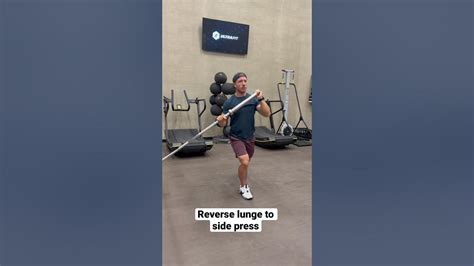 Reverse Lunge To Lateral Press Cody Wescott Golf Fitness Youtube