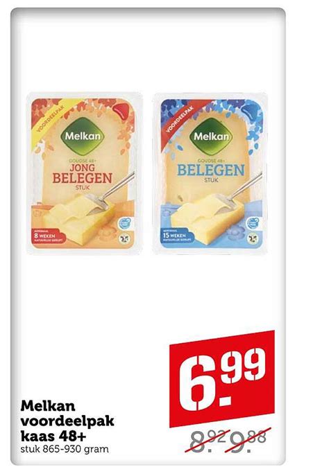 Melkan Voordeelpak Kaas 48 Aanbieding Bij Coop 1Folders Nl