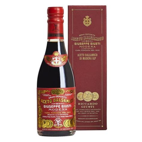 Giusti Aceto Balsamico Di Modena IGP 3 Medaglie D Oro Cosaporto