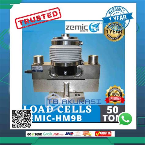 Load Cell Zemic Hm B Ton Load Cell Jembatan Timbang Zemic Hm B T