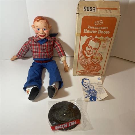 28 Howdy Doody Ventriloquist Doll Goldberger Dummy Box Instructions