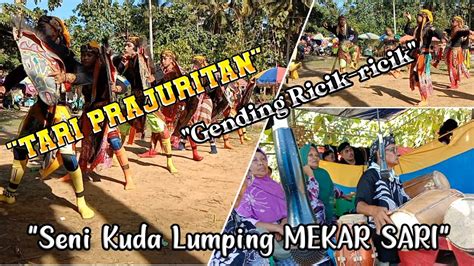 Tari Prajuritan Gending Ricik Ricik KUDA LUMPING MEKAR SARI Telutu