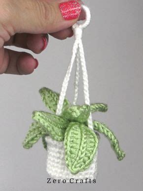 I Love These Mini Crochet Hanging Plants I Like To Use Them As A