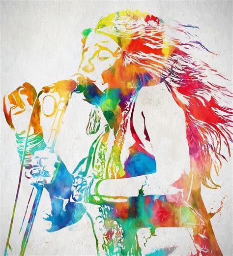 Janis Joplin Singing By Dan Sproul Janis Joplin Pop Art Joplin