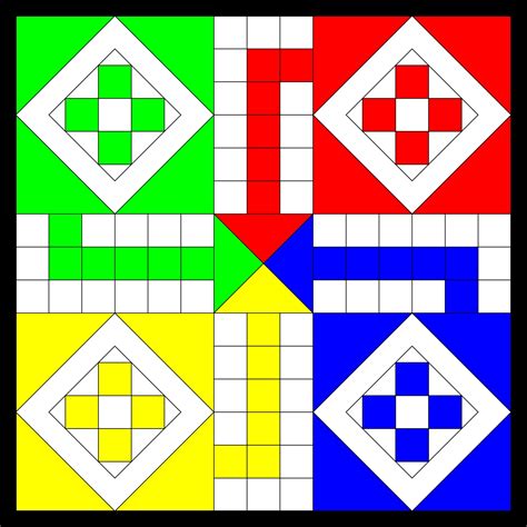 Ludo Printable, Ludo Board Game, Ludo Poster, Ludo Wala Game, Ludo ...