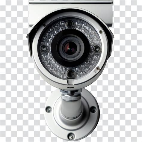 Premium PSD Cctv Security Camera Isolated On Transparent