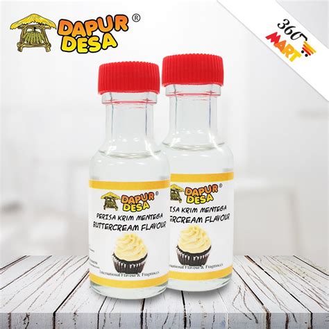 Buttercream Flavouring Perisa Krim Mentega 25ml 360mart