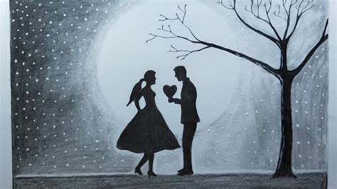 how to draw romantic