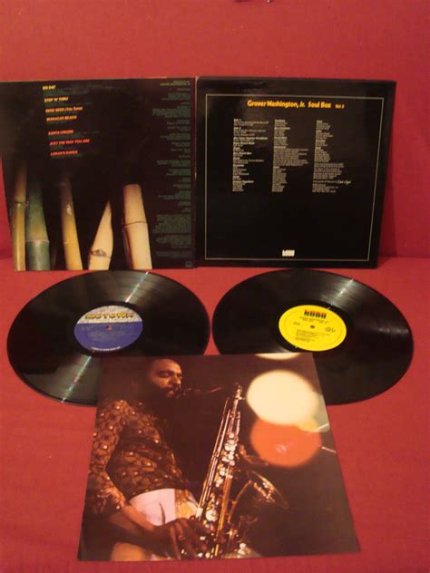 GROVER WASHINGTON JR SOUL BOX VOL 2 REED SEED VAN GELDER KUDU MOTOWN