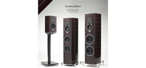 Audio Reference präsentiert Sonus faber Lautsprecherserie HOMAGE