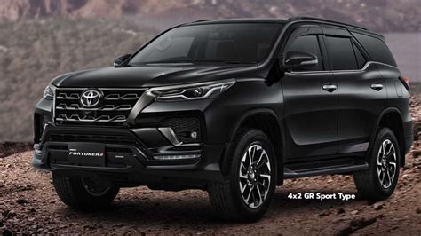 Toyota Fortuner Gr Sport Debuts As Body On Frame Rear Wheel Drive Suv