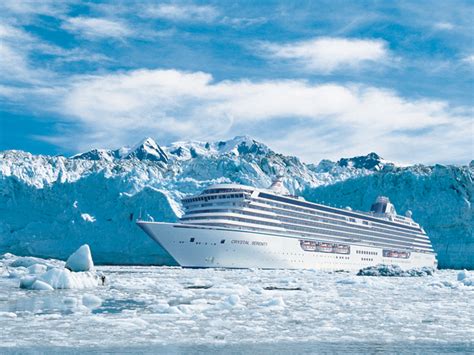 Abaixo De Zero Crystal Cruises Arma Cruzeiro Pelo Alasca Glamurama