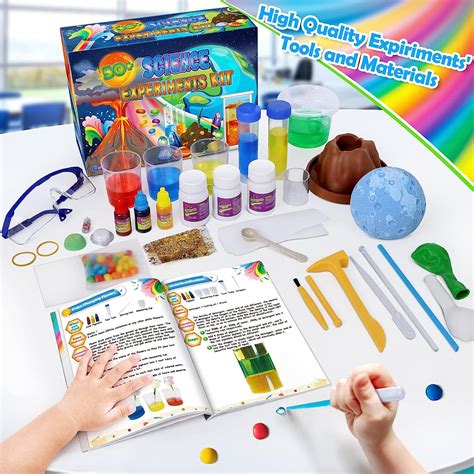 Kit de experimentos de laboratorio científico UNGLINGA para niños de 4