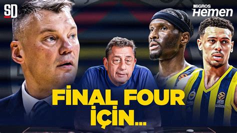 Fenerbah E Beko Final Four N Arturs Zagars Luka Samanic Uzun