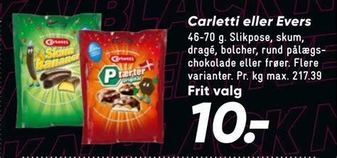 Carletti Eller Evers Tilbud Hos Bilka