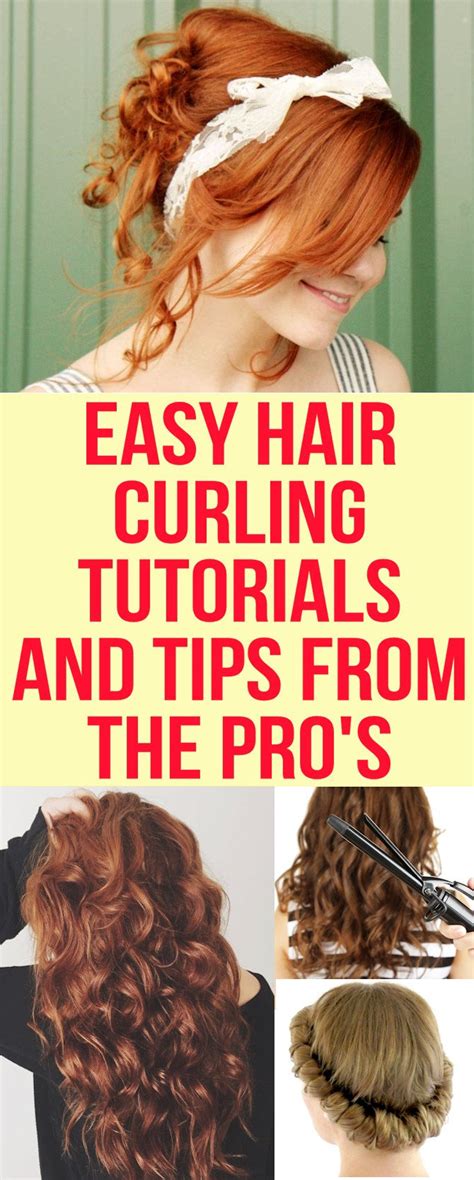 Easy Hair Curling Tutorial and Tips From The Pros | AllBeige