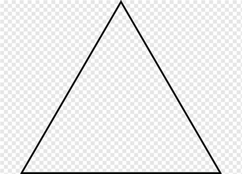 Contorno Triangulo Blanco Png Cones Gratuitos De Contorno Triangular Em