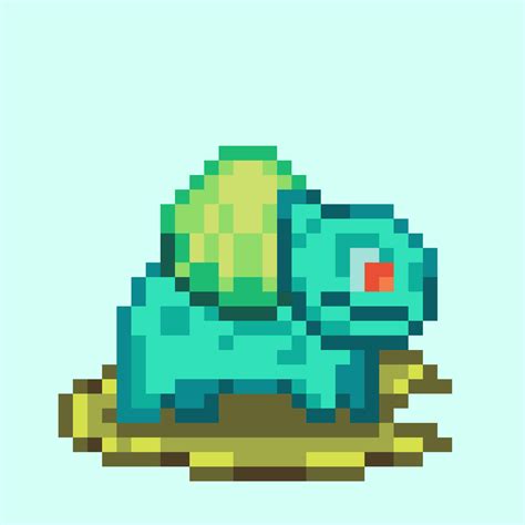 A wild bulbasaur appeared! : PixelArt