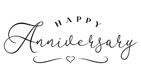 Premium Vector Happy Anniversary Hand Drawn Lettering Vector Illustration