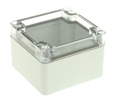 PCT 080806 ENCLOSURE Fibox Fibox Transparent Polycarbonate Enclosure