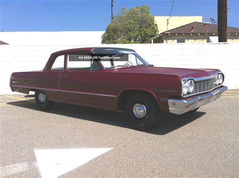 1964 Biscayne 2 Door Sedan Stock Gasser Sleeper Impala Belair 409 Clone