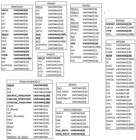 Rxnorm Technical Documentation