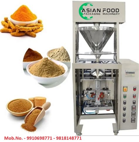 Spice Masla Pouch Packaging Machine For Food Processing Industry In