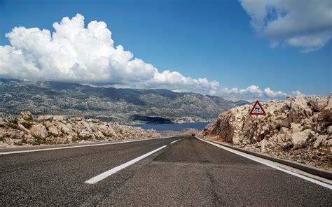 Asphalt highway, landscape, clouds, road HD wallpaper | Wallpaper Flare