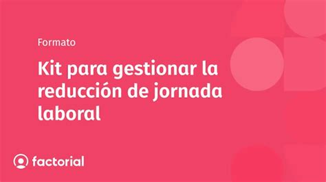 Formatos Para Departamentos De Recursos Humanos Factorial