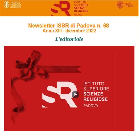 Newsletter N Dicembre Istituto Superiore Di Scienze