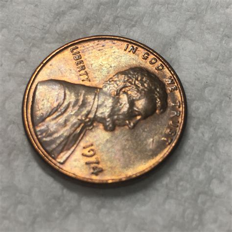 1974 Lincoln Memorial Cent Copper Alloy Penny Etsy