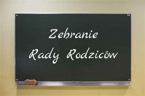 Szko A Podstawowa W Kurowie Zebranie Rady Rodzic W