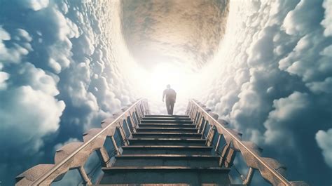 Stairs To Heaven Illustration 23531070 Stock Photo At Vecteezy