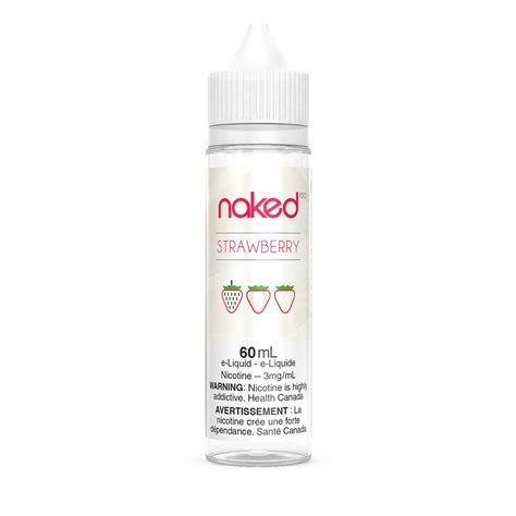 Strawberry Naked E Liquid Ml Freebase Vapeloft