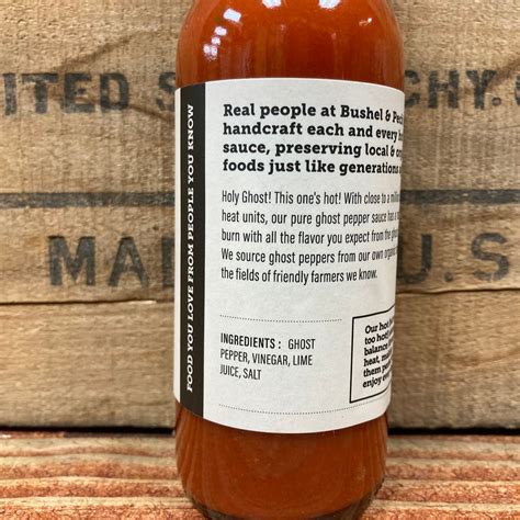 Ghost Pepper Hot Sauce The Ghost Pepper Trinity Holy Ghost Etsy Canada