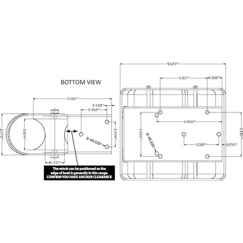 Tfcfl Lbs Boat Electric Anchor Winch Marine Saltwater Anchor