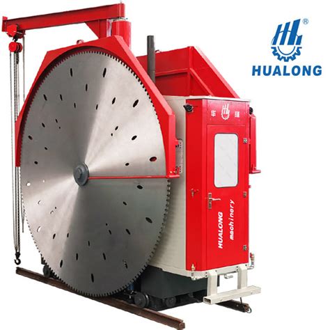 Hualong Machinery 2qykz 3300 Double Blade Rock Rail Saw Granite Stone